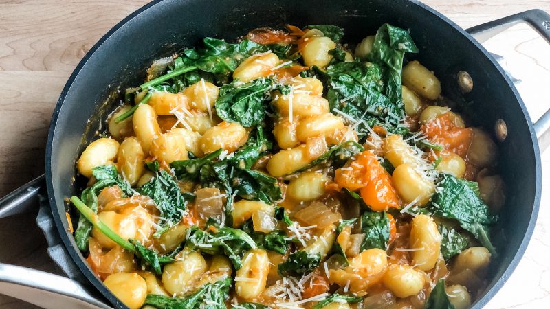 Tomato & Spinach Gnocchi - TRGL – The Real Good Life